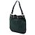 Borsa a secchiello Gucci in canvas GG verde - vista 2