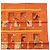 Foulard di seta Hermès Orange Les Boxes 90 - vista 6
