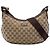 Borsa a tracolla Gucci in tela GG beige