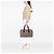 Borsa Duffle Gucci in tela GG beige con banda Web - vista 6