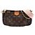 Louis Vuitton Brown Monogram Multi Pochette Accessoires