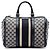 Borsa Boston Gucci Beige Medium GG Canvas Web Joy