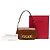 Borsa a tracolla Vlogo in pelle marrone Medium Valentino - vista 6