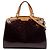 Louis Vuitton Purple Monogram Vernis Brea GM