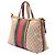 Borsa a mano Gucci Rania Medium GG Canvas Web Beige con manico superiore - vista 2