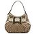 Gucci Beige GG Canvas Dialux Queen Hobo
