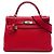 Hermès Red Togo Kelly II Retourne Amazone 32