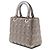 Dior Silver Medium Metallic Lambskin Cannage Lady Dior - vista 2