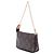 Louis Vuitton Brown Monogram Mini Pochette Accessoires - vista 2