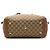 Borsa Satchel Gucci Beige Medium GG Canvas con charm - vista 3