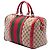 Borsa Boston Gucci Beige Medium GG Canvas Web Joy - vista 2