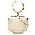 Borsa Nile Bracelet Chloé in pelle bianca, piccola