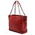 Chanel Red Large Quilted Lambskin New Bubble Tote - vista 2