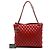 Chanel Red Large Quilted Lambskin New Bubble Tote - vista 7