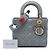 Dior Gray Small Lambskin Cannage MyABCDior Lady Dior - vista 6