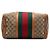 Borsa Boston Gucci Beige Medium GG Canvas Web Joy - vista 3