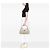 Borsa a tracolla Gucci White Guccissima Abbey D Ring - vista 6