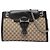 Borsa a tracolla Gucci Emily Large in tela GG beige