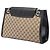 Borsa a tracolla Gucci Emily Large in tela GG beige - vista 2