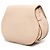 Chloé Marcie Saddle Crossbody in pelle grana Small Marrone - vista 2