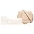Chloé Marcie Saddle Crossbody in pelle grana Small Marrone - vista 6