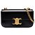 Céline Borsa a tracolla Celine Claude in pelle di vitello lucida nera con Triomphe