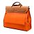 Hermès Orange Toile Herbag Zip 39 - vista 2