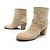 NEU CHRISTIAN DIOR ETRIER LOW BOOTS 36.5 BEIGE VELOURS