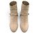 NEU CHRISTIAN DIOR ETRIER LOW BOOTS 36.5 BEIGE VELOURS - Ansicht 4