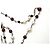 NEU CHANEL SAUTOIR COLLIER BORDEAUX PERLMUTTER CC LOGO STRASS - Ansicht 5