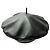 NEW DIOR D-DREAM LEATHER BERET HAT BLACK 56 M LOGO LEATHER CAP HAT NEW - view 3