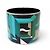 Hermès NEU HERMES PERSPECTIVE CAVALIERE EMAIL MANCHETTE ARMBAND XL 19CM BANGLE - Ansicht 3