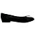 Ballerine Chanel in pelle nera con logo CC intrecciato