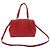 Borsa Coach Mini Christie Carryall in pelle rossa