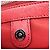 Borsa Coach Mini Christie Carryall in pelle rossa - vista 11