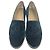Espadrillas Chanel in velluto nero con logo CC intrecciato - vista 2