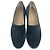Espadrillas Chanel in velluto nero con logo CC intrecciato - vista 3