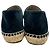 Espadrillas Chanel in velluto nero con logo CC intrecciato - vista 5