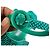 Prada Crystal Embellished Ankle Strap Platform Heels in Green Satin - view 15