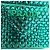 Prada Crystal Embellished Ankle Strap Platform Heels in Green Satin - view 9