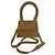 Jacquemus Le Chiquito aus brauner Raffia