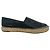 Espadrillas Chanel con logo CC intrecciato in pelle nera