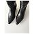 & Other Stories Botas altas de piel negras - vista 6