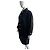 Abrigo Yves Saint Laurent Variations de lana y alpaca azul marino - vista 15