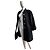 Abrigo Yves Saint Laurent Variations de lana y alpaca azul marino - vista 17