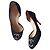 Décolleté Chanel Tweed Nero Strass CC