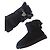 UGG Black Suede Bow Boots