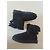 UGG Black Suede Bow Boots - view 2