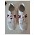 Gucci Sneaker Basse in Pelle Bianca Perle e Borchie - vista 2