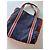 Borsa shopper Gucci in nylon e tela - vista 7